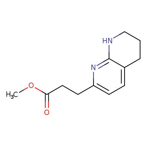 methyl3-(5,6,7,8-tetrahydro-1,8-naphthyridin-2-yl)propanoate