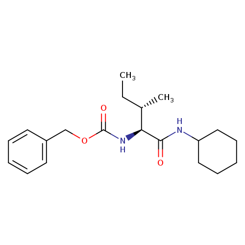 N-Cyclohexyl L-Z-isoleucinamide