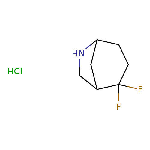 2,2-difluoro-6-azabicyclo[3.2.1]octane hydrochloride