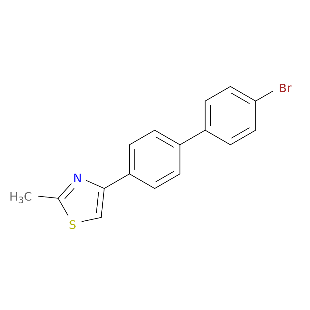 4-(4'-Bromo-4-biphenylyl)-2-methylthiazole