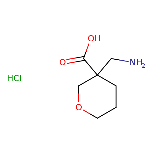 3-(aminomethyl)oxane-3-carboxylic acid hydrochloride
