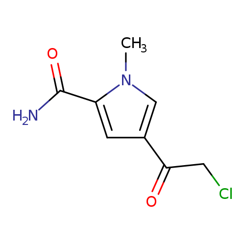 4-(2-chloroacetyl)-1-methyl-1H-pyrrole-2-carboxamide
