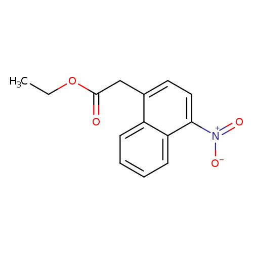 Ethyl 2-(4-nitro-1-naphthyl)acetate