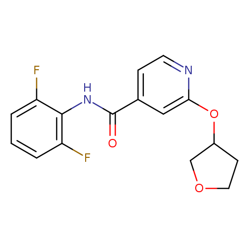 N-(2,6-difluorophenyl)-2-(oxolan-3-yloxy)pyridine-4-carboxamide