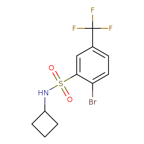 2-Bromo-N-cyclobutyl-5-(trifluoromethyl)benzenesulfonamide