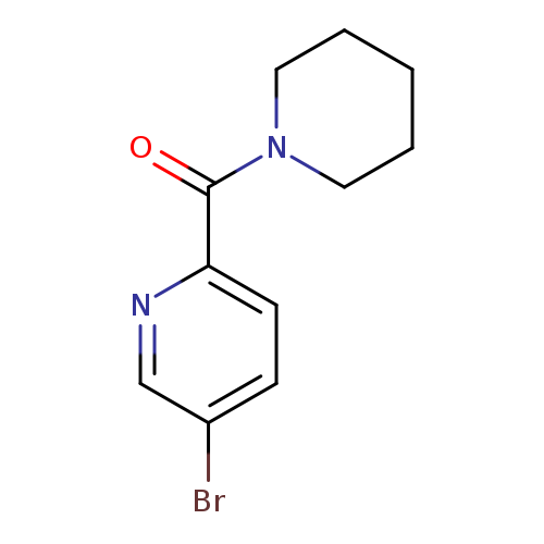 (5-Bromopicolinoyl)piperidine, (5-Bromopyridin-2-yl)(piperidin-1-yl)methanone