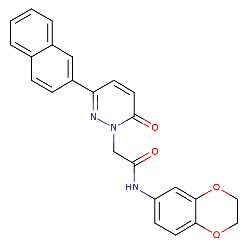N-(2,3-dihydro-1,4-benzodioxin-6-yl)-2-[3-(naphthalen-2-yl)-6-oxo-1,6-dihydropyridazin-1-yl]acetamide