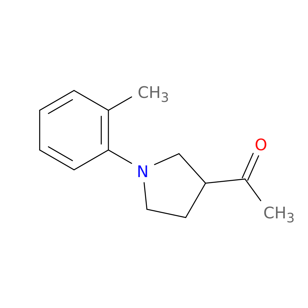 1-[1-(2-methylphenyl)pyrrolidin-3-yl]ethan-1-one