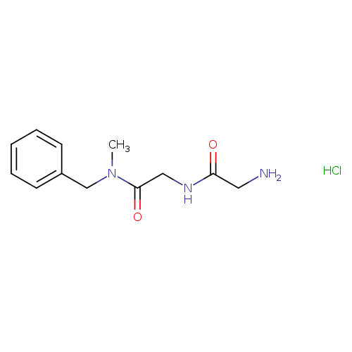2-(2-aminoacetamido)-N-benzyl-N-methylacetamide hydrochloride