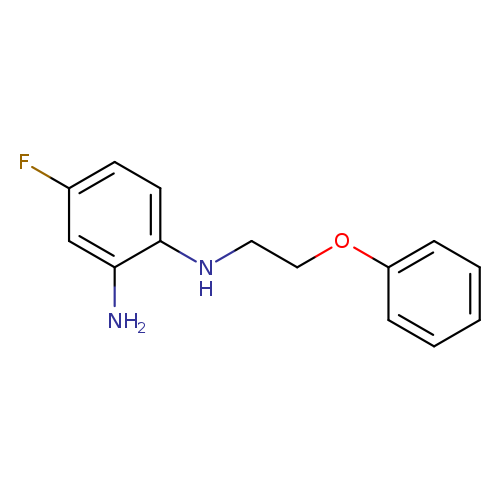 4-fluoro-1-N-(2-phenoxyethyl)benzene-1,2-diamine