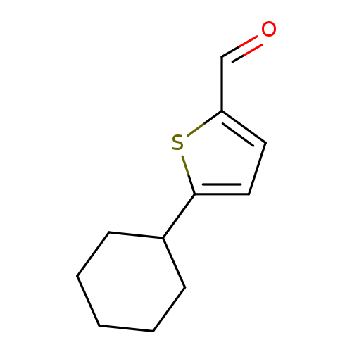 5-Cyclohexylthiophene-2-carbaldehyde