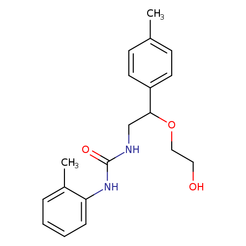 1-[2-(2-hydroxyethoxy)-2-(4-methylphenyl)ethyl]-3-(2-methylphenyl)urea