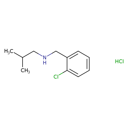 N-(2-chlorobenzyl)-2-methyl-1-propanamine hydrochloride