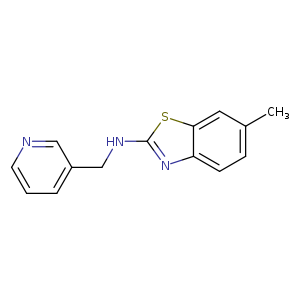 6-Methyl-n-(pyridin-3-ylmethyl)-1,3-benzothiazol-2-amine
