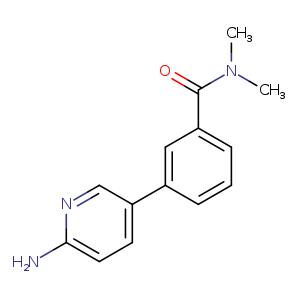 3-(6-Aminopyridin-3-yl)-N,N-dimethylbenzamide