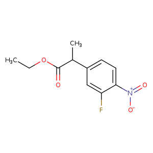 ETHYL 2-(3-FLUORO-4-NITROPHENYL)PROPIONATE