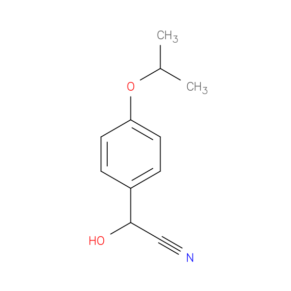 2-hydroxy-2-[4-(propan-2-yloxy)phenyl]acetonitrile