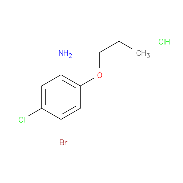 4-Bromo-5-chloro-2-propoxyaniline HCl