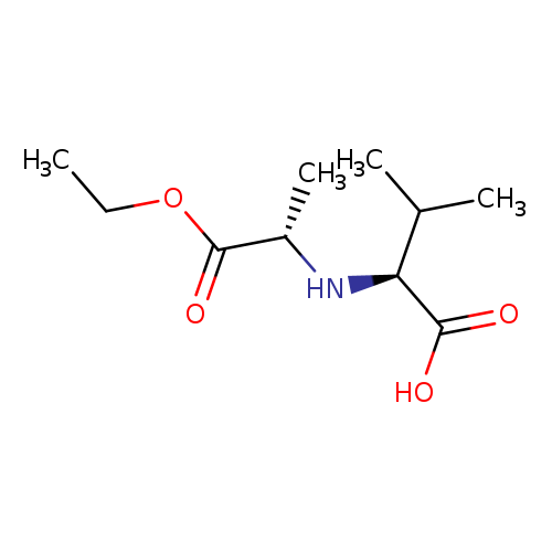 (2S)-2-{[(2S)-1-ethoxy-1-oxopropan-2-yl]amino}-3-methylbutanoicacid