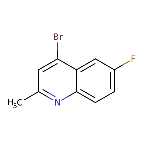 4-Bromo-6-fluoro-2-methylquinoline