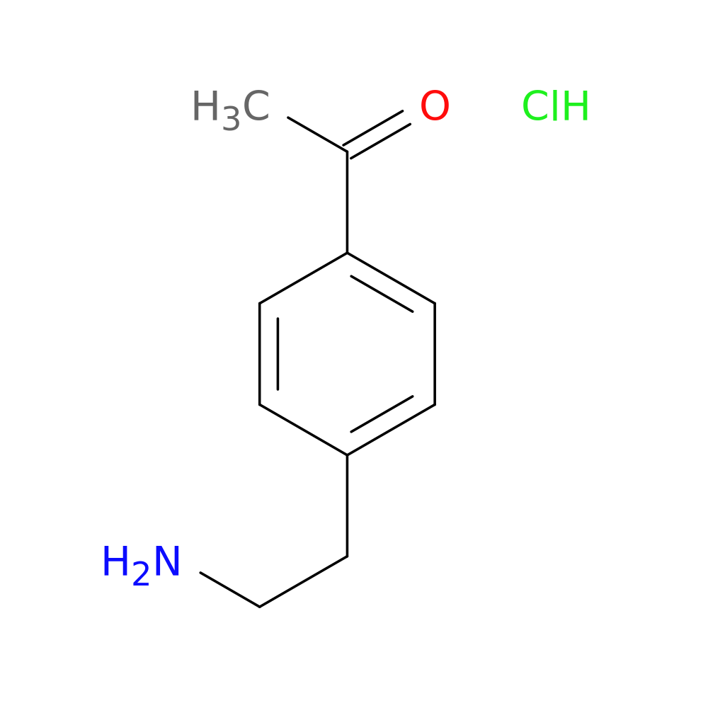 1-[4-(2-Aminoethyl)phenyl]ethan-1-one hydrochloride