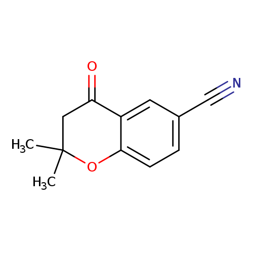 2H-1-Benzopyran-6-carbonitrile, 3,4-dihydro-2,2-dimethyl-4-oxo-