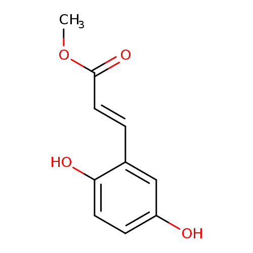 2-Propenoic acid, 3-(2,5-dihydroxyphenyl)-, methyl ester, (2E)-