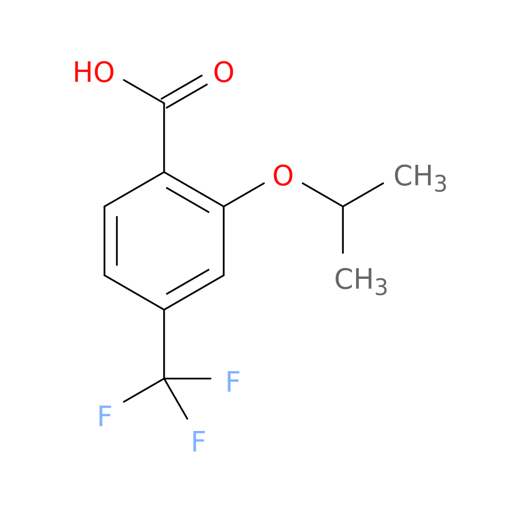 2-(Propan-2-yloxy)-4-(trifluoromethyl)benzoic acid