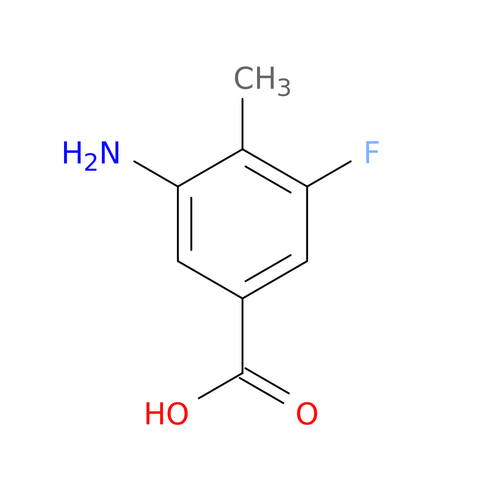 3-Amino-5-fluoro-4-methylbenzoic acid