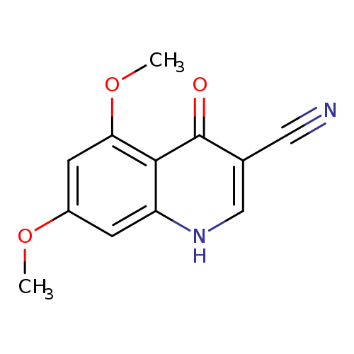 4-Hydroxy-5,7-dimethoxyquinoline-3-carbonitrile