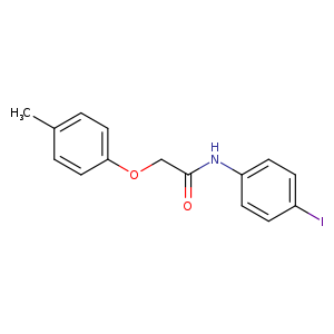 N-(4-iodophenyl)-2-(4-methylphenoxy)acetamide