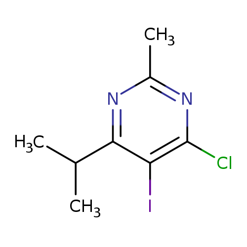 4-chloro-5-iodo-6-isopropyl-2-methylpyrimidine