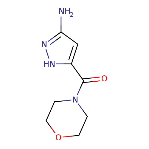 (3-Amino-1H-pyrazol-5-yl)(morpholino)methanone
