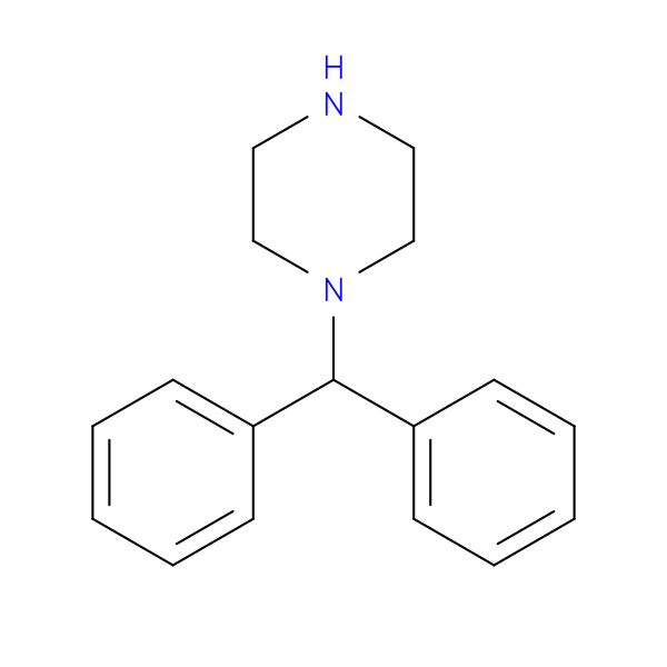 1-Benzhydrylpiperazine