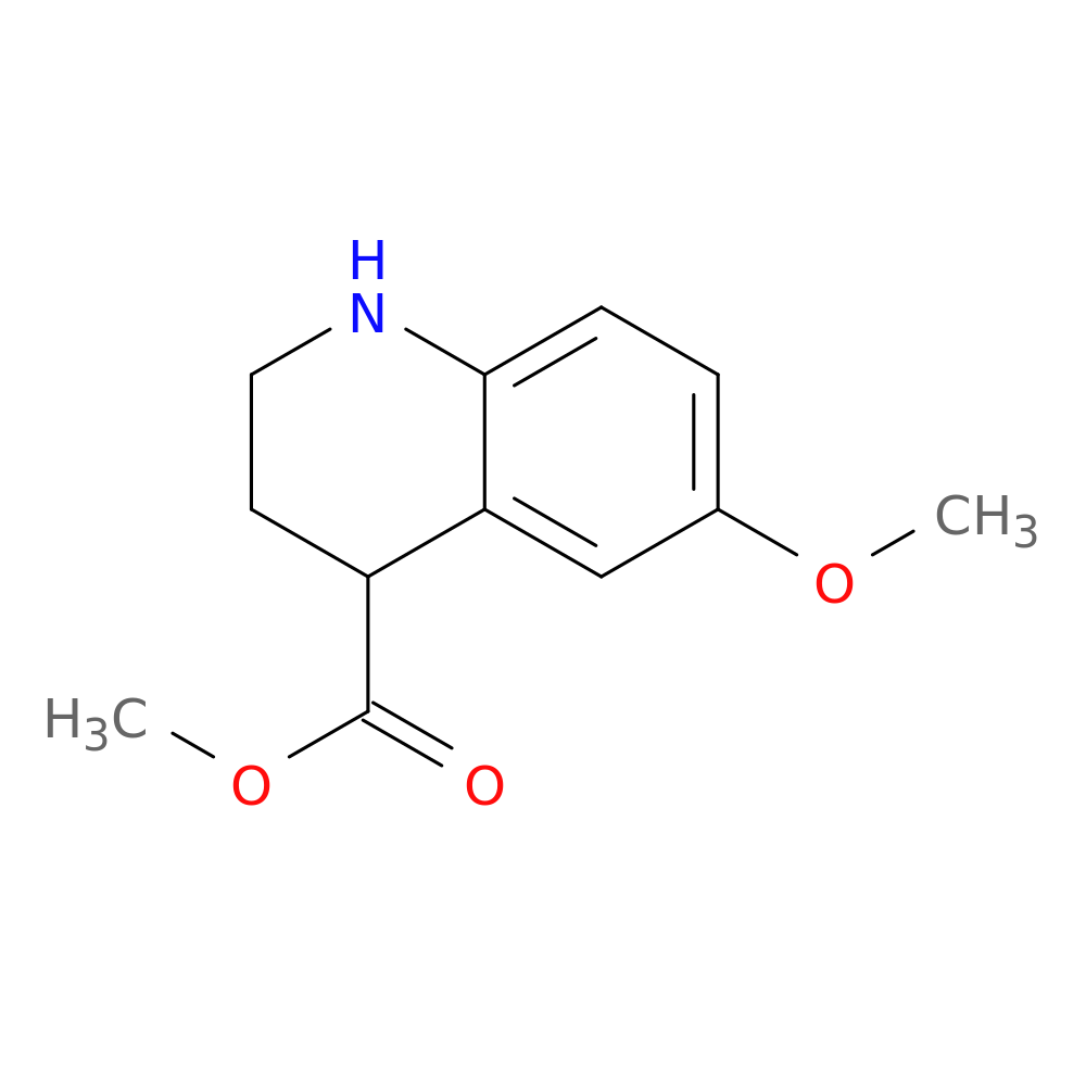 methyl 6-methoxy-1,2,3,4-tetrahydroquinoline-4-carboxylate