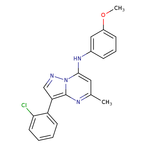 3-(2-chlorophenyl)-N-(3-methoxyphenyl)-5-methylpyrazolo[1,5-a]pyrimidin-7-amine
