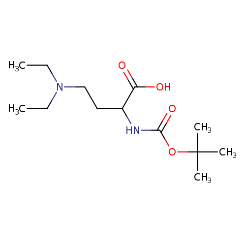2-{[(tert-butoxy)carbonyl]amino}-4-(diethylamino)butanoic acid