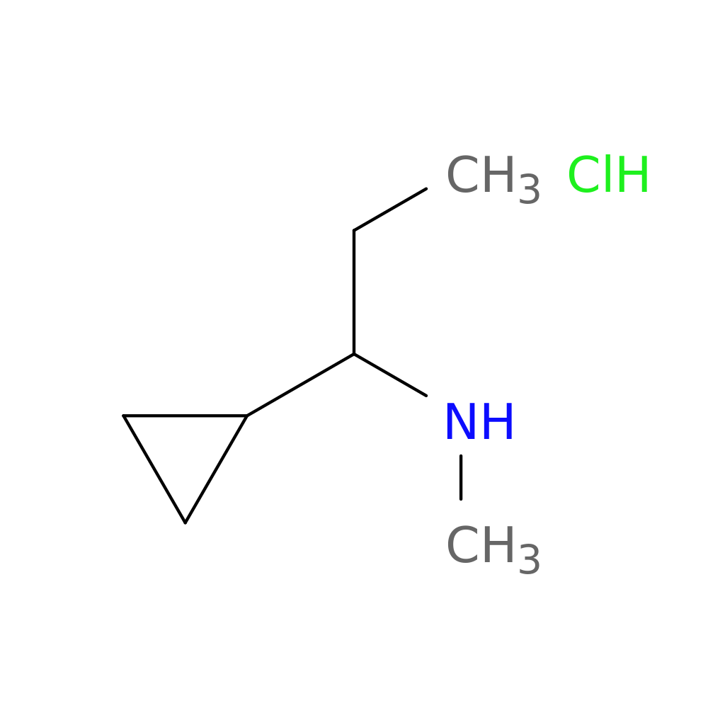 (1-cyclopropylpropyl)(methyl)amine hydrochloride