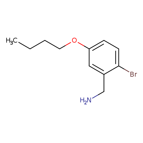 (2-Bromo-5-butoxyphenyl)methanamine