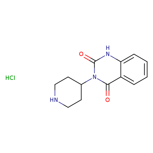 3-(piperidin-4-yl)-1,2,3,4-tetrahydroquinazoline-2,4-dione hydrochloride