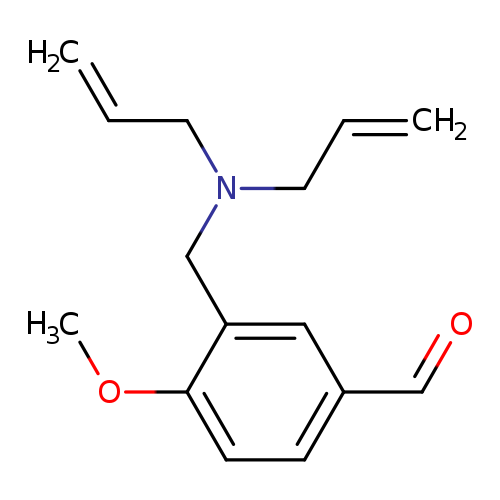 3-[(diallylamino)methyl]-4-methoxybenzaldehyde