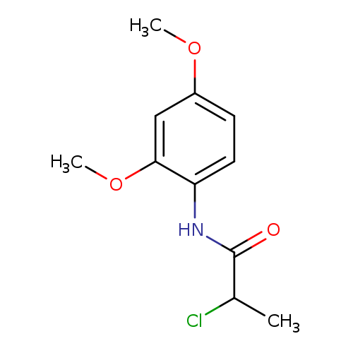 2-Chloro-n-(2,4-dimethoxyphenyl)propanamide