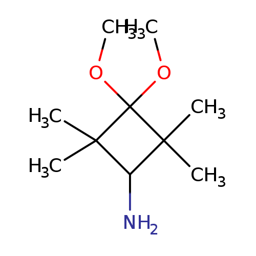 3,3-dimethoxy-2,2,4,4-tetramethylcyclobutan-1-amine