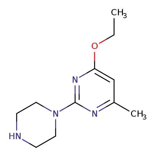 4-ethoxy-6-methyl-2-(piperazin-1-yl)pyrimidine