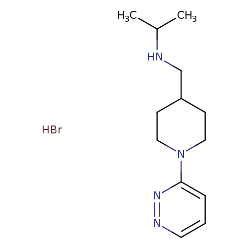 (propan-2-yl)({[1-(pyridazin-3-yl)piperidin-4-yl]methyl})amine hydrobromide
