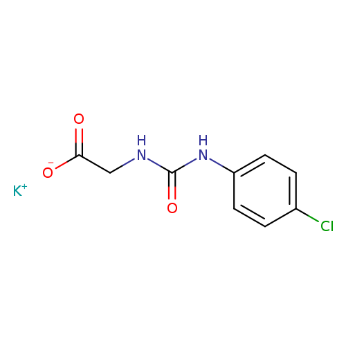 potassium 2-{[(4-chlorophenyl)carbamoyl]amino}acetate