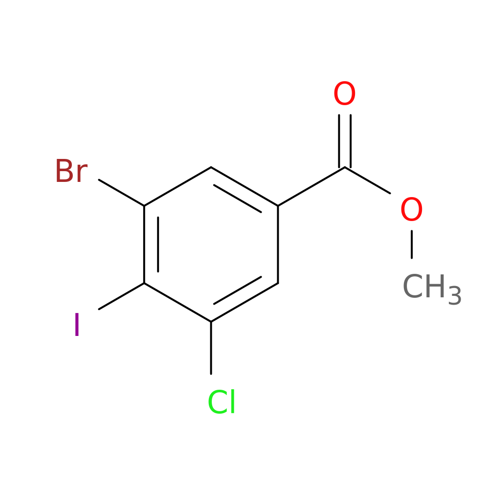 Methyl 3-Bromo-5-Chloro-4-Iodobenzoate