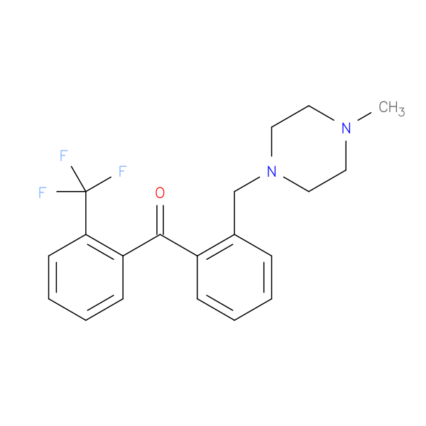 2-(4-METHYLPIPERAZINOMETHYL)-2'-TRIFLUOROMETHYLBENZOPHENONE