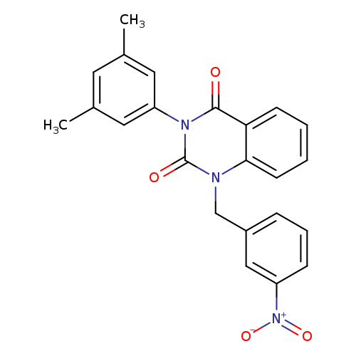 3-(3,5-dimethylphenyl)-1-[(3-nitrophenyl)methyl]-1,2,3,4-tetrahydroquinazoline-2,4-dione
