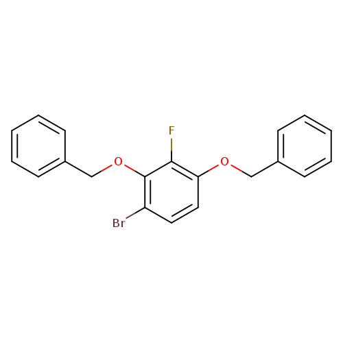 (((4-Bromo-2-fluoro-1,3-phenylene)bis(oxy))bis(methylene))dibenzene